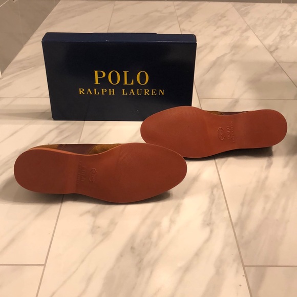 Men’s Polo Ralph Lauren Leather and Suede Shoes - Picture 5 of 6